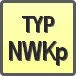 Piktogram - Typ: NWKp